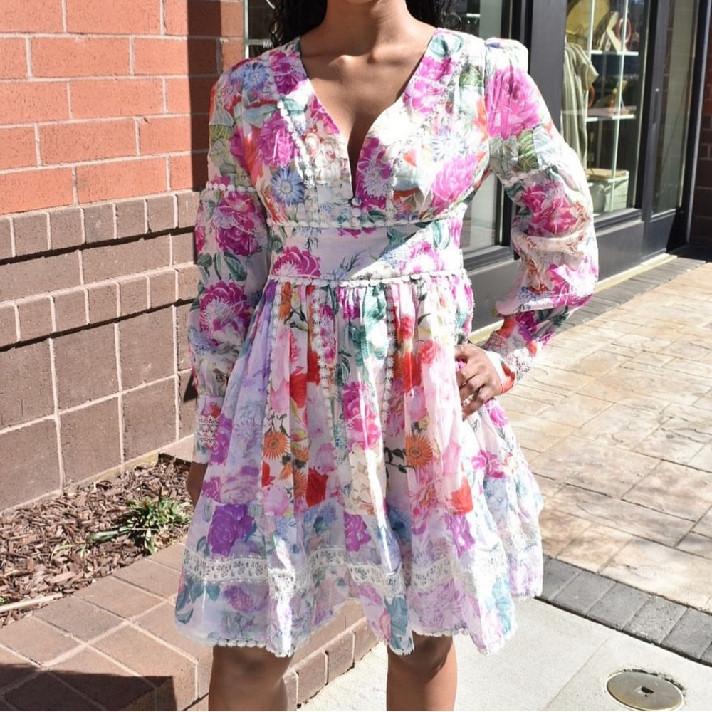 Dream Catcher Floral Dress Size M/L